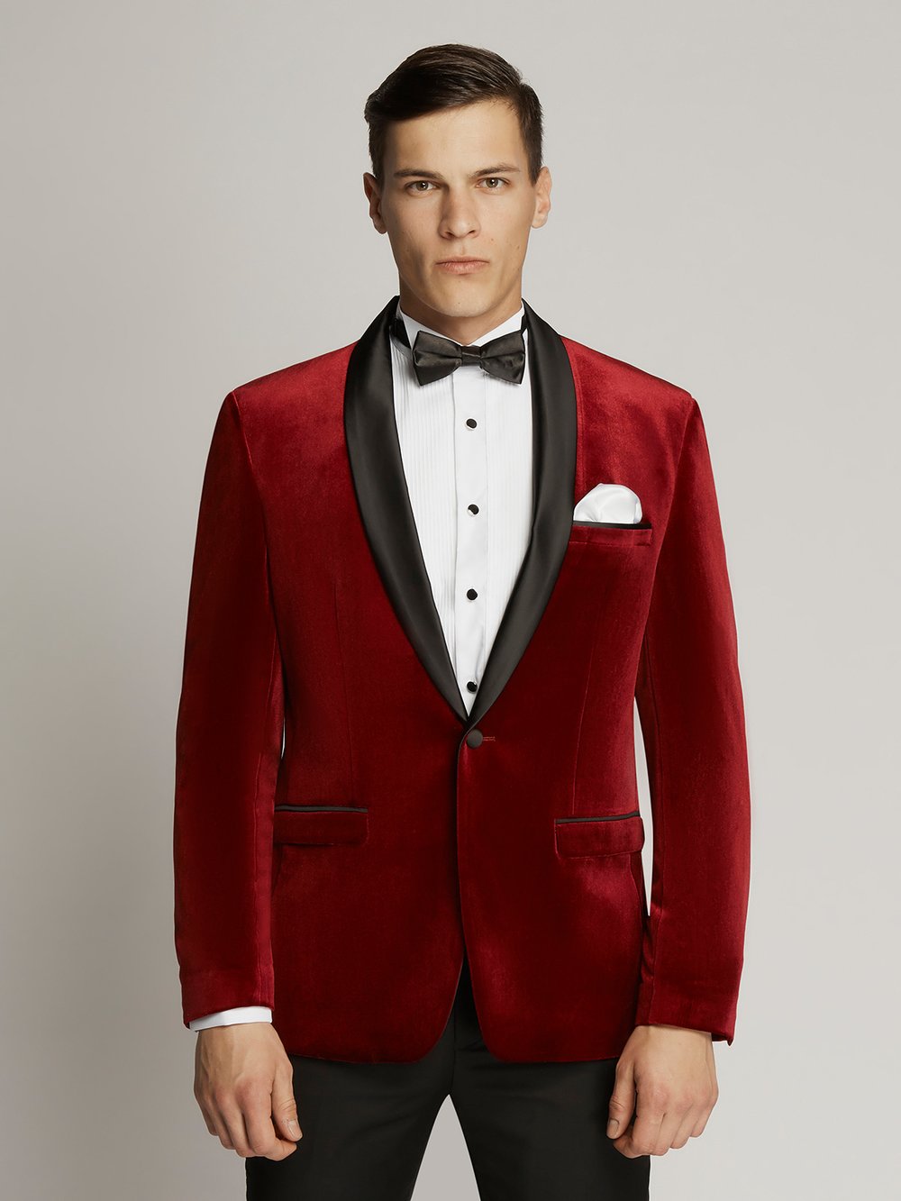 Burgundy Infinity Mens Dinner Jacket