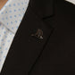 Black Carter Mens Stretch Blazer