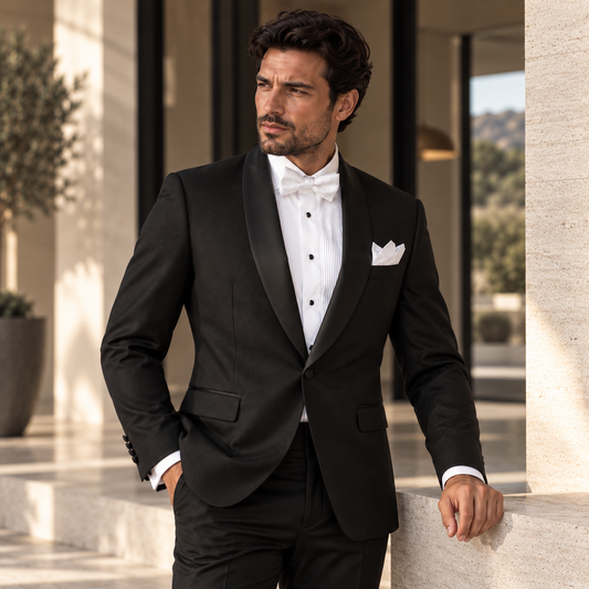 Black Wilson Mens Tuxedo Jacket