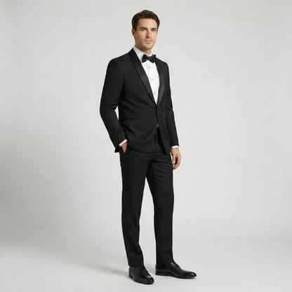 Black Bond Mens Tuxedo Jacket