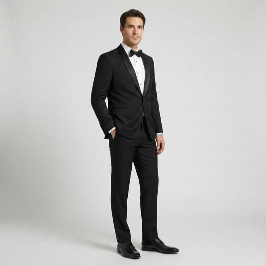 Black Bond Mens Tuxedo Jacket