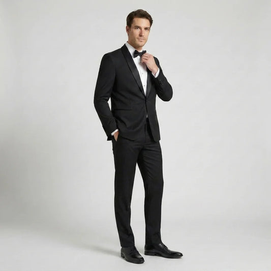 Black Bond Mens Tuxedo