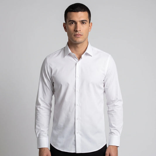 White Moore Mens Shirt