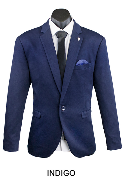 Indigo Carter King Stretch Blazer