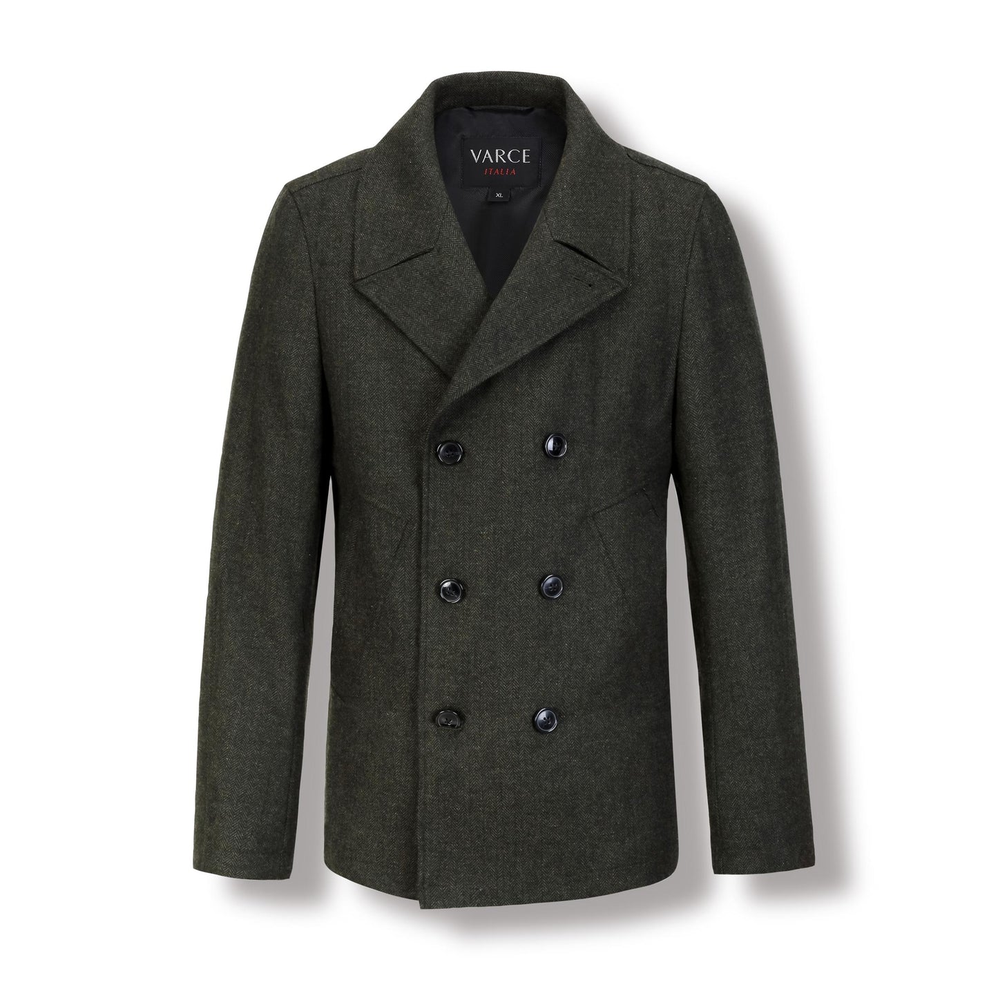 Olive Spencer Mens Double Breasted Coat