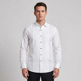 White Drake Mens Regular Collar Tux Shirt