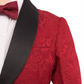 Deep Red Salvatore Boys Dinner Jacket