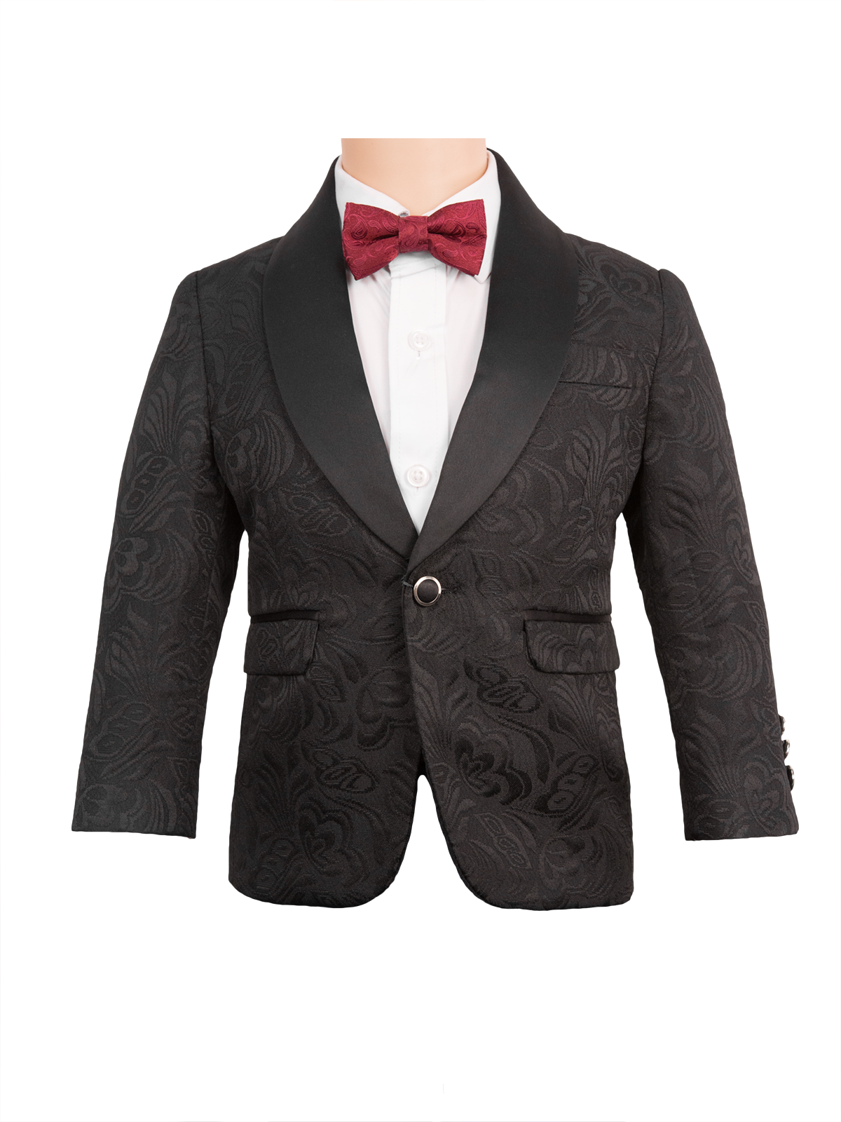 Black Salvatore Boys Dinner Jacket