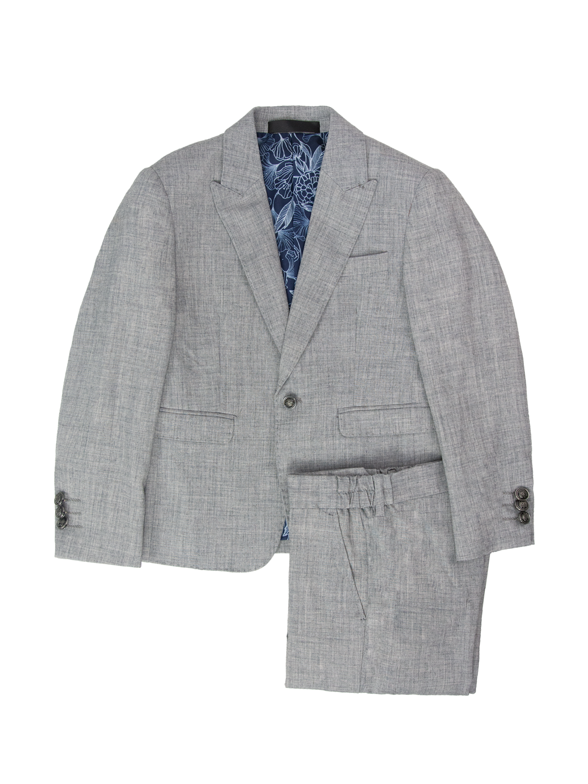 Silver Dalton Boys Suit Jacket