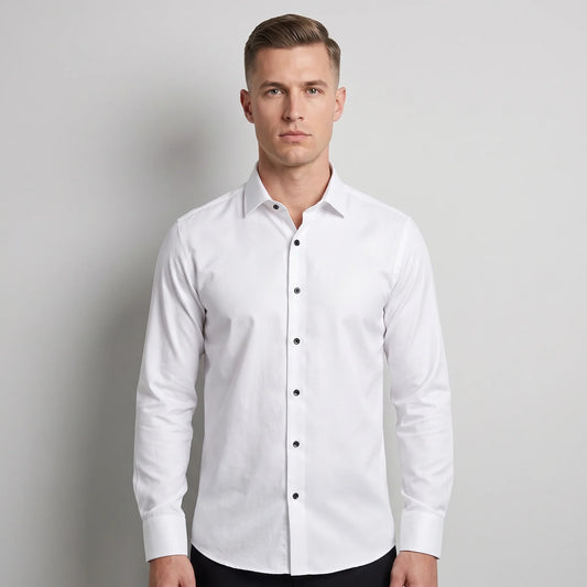 White Xavier Mens Shirt