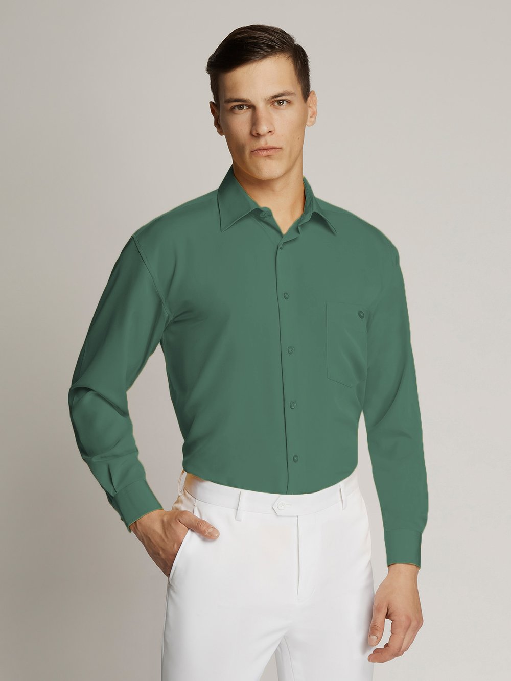 Emerald Warhol Mens Microfibre Shirt