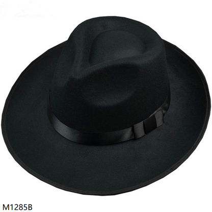 Draper Felt Fedora with Satin Strip