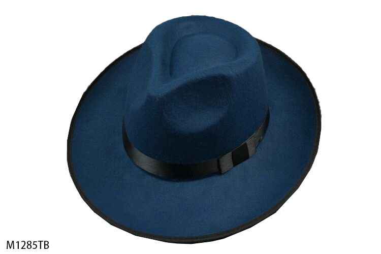 Draper Felt Fedora with Satin Strip