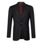 Black Elijah Pure Wool Mens Short Suit