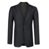 Charcoal Elijah Pure Wool King Suit Jacket