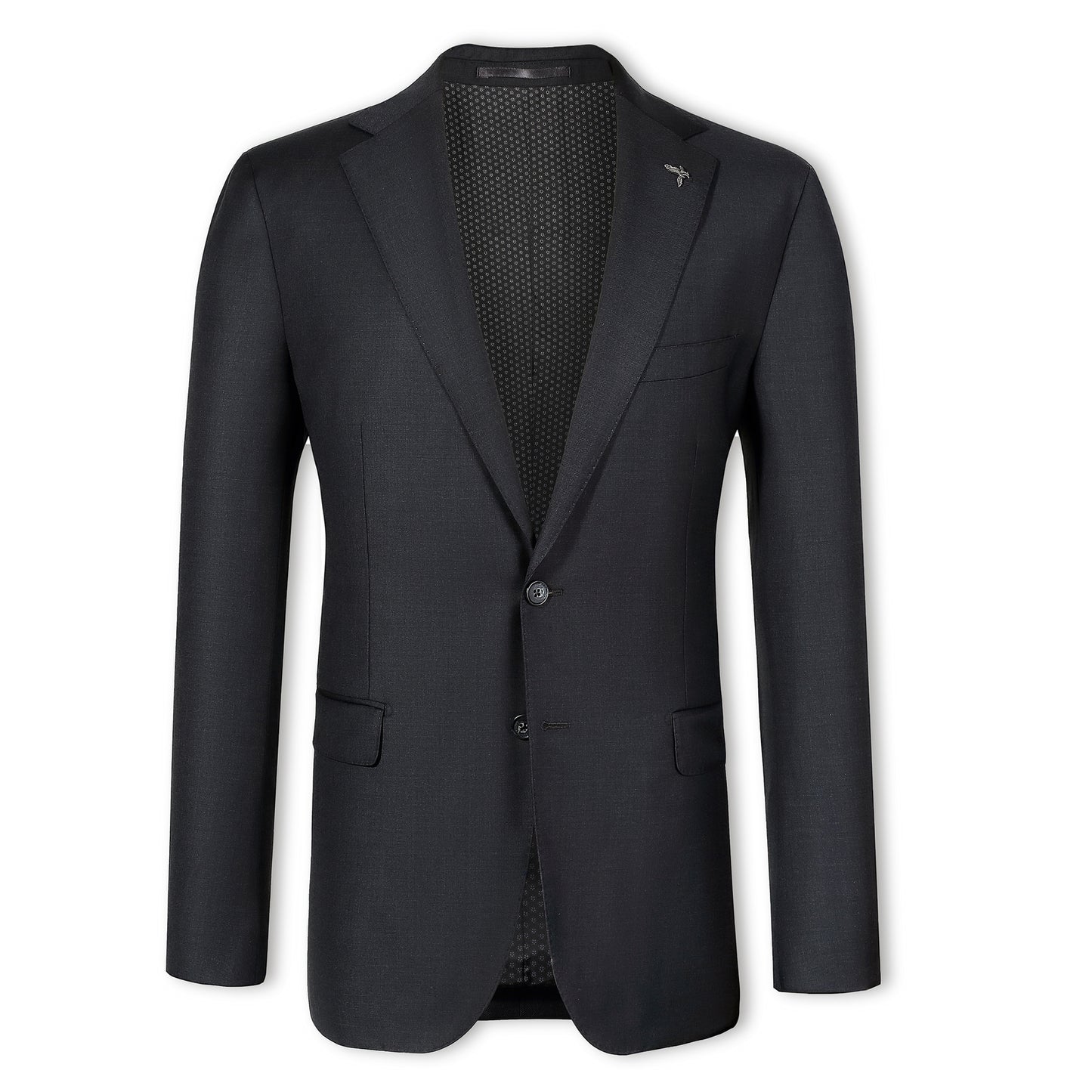 Charcoal Elijah Pure Wool King Suit