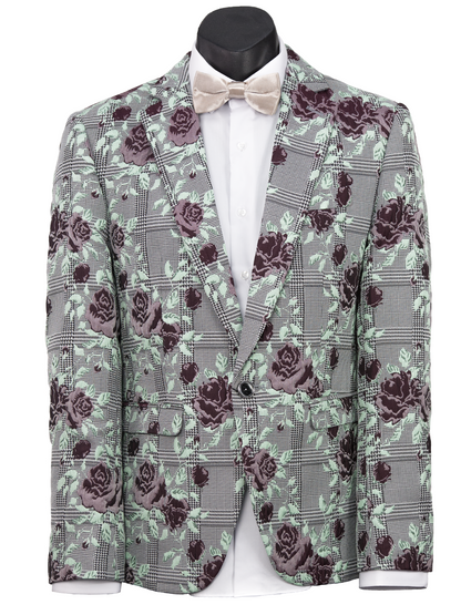 Coffee Lazenby Mens Lounge Jacket