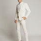 Ivory Worthington Mens Linen Suit