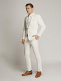 Ivory Worthington Mens Linen Suit