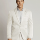 White Carter King Stretch Blazer