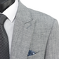 Silver Dalton Mens Suit Jacket