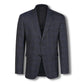 Navy Blaine Textured Check Mens Suit