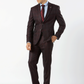 Shiraz Blaine Textured Check King Suit