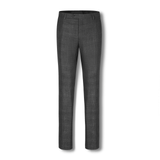 Steel Blaine Textured Check Mens Suit Trousers