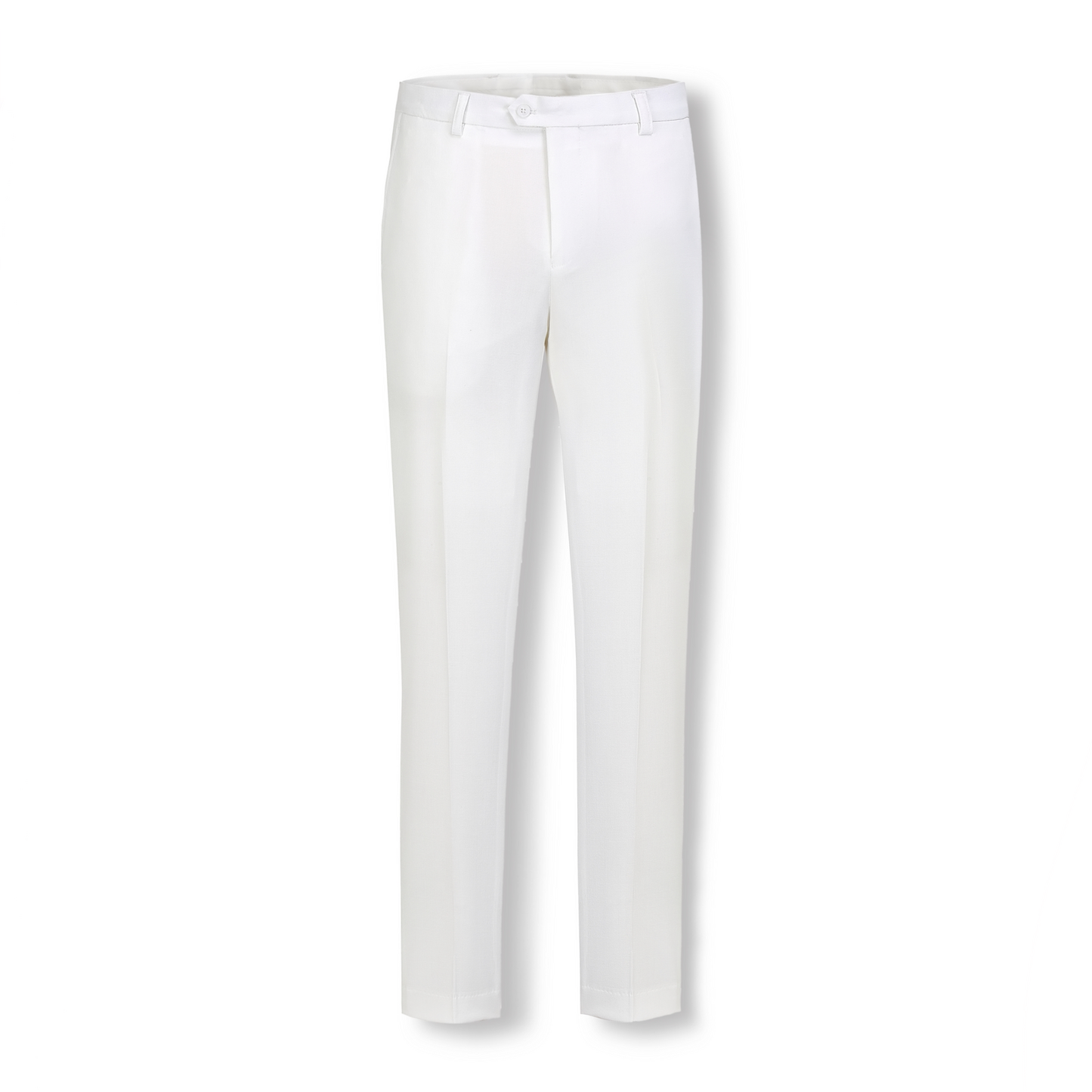 White Dalton Mens Suit Trousers