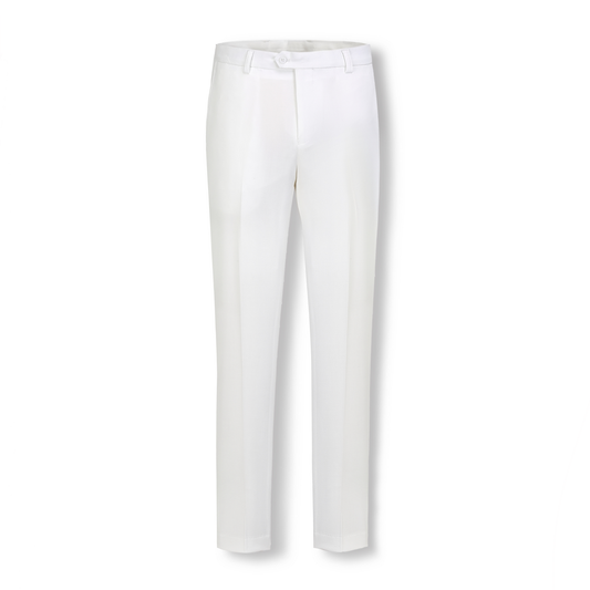 White Dalton Boys Suit Trousers