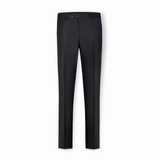 Black Elijah Pure Wool Mens Tall Suit Trousers