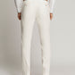 Ivory Worthington Mens Linen Trousers