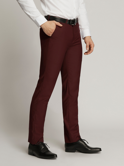 Maroon Lannister Mens Suit