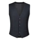 Charcoal Elijah Pure Wool King Vest