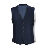 Navy Elijah Pure Wool King Vest