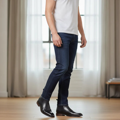 Black Chelsea Mens Boot