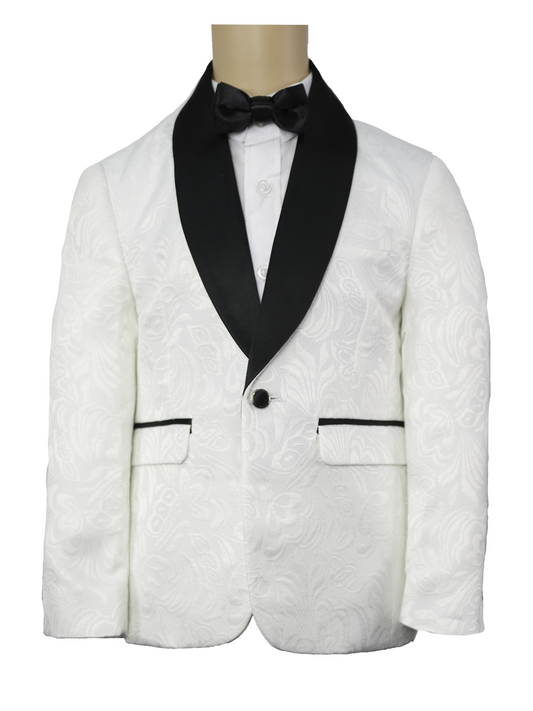 Ivory Salvatore Boys Dinner Jacket