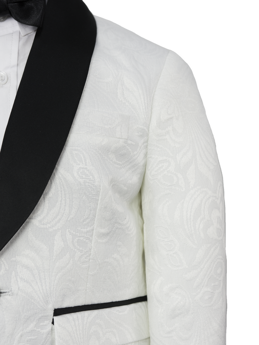 Ivory Salvatore Boys Dinner Jacket