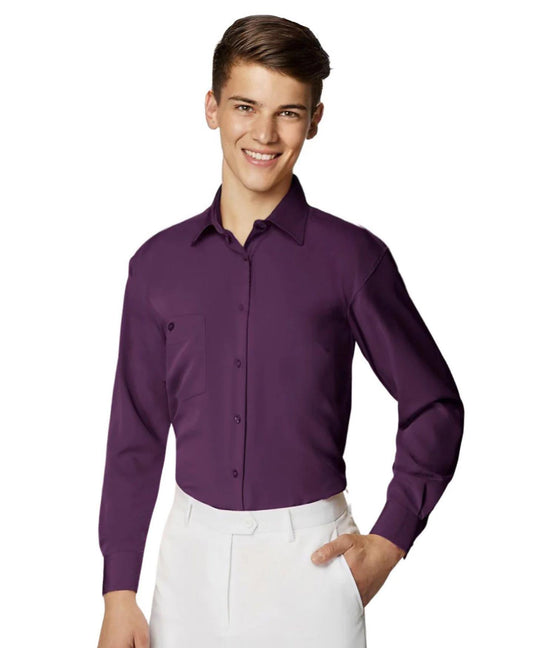 Purple Warhol Boys Microfibre Shirt