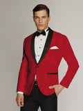 Deep Red Salvatore Mens Dinner Jacket