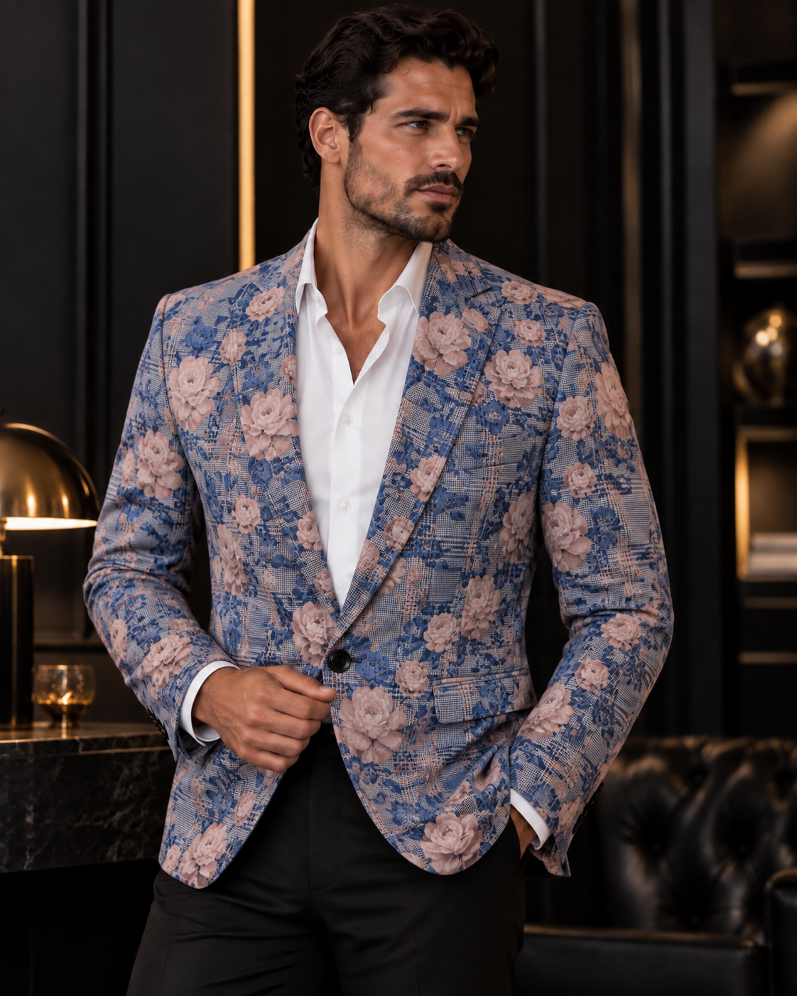 Rose Lazenby Mens Lounge Jacket