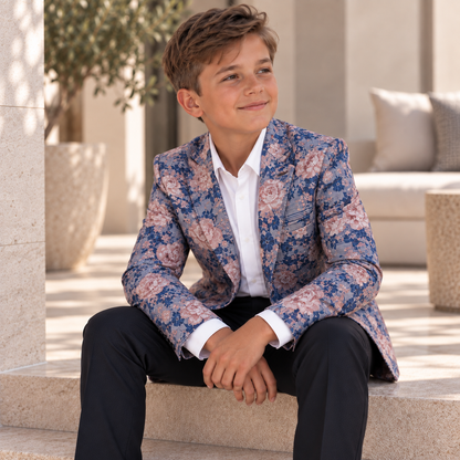 Blue Lazenby Boys Lounge Jacket