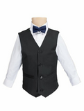 Black Bentley Boys Vest