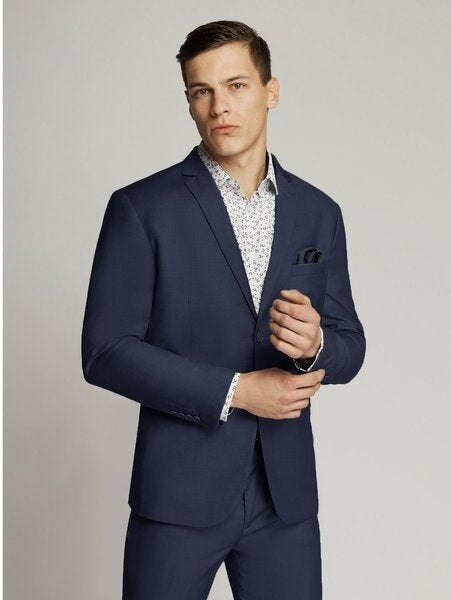 Blue Bentley King Short Suit Jacket