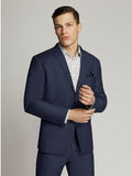 Blue Bentley King Short Suit Jacket