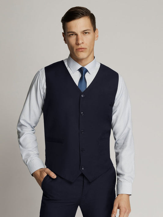 Navy Bentley Mens Vest