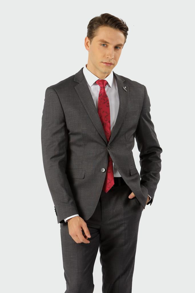 Grey Culhane Mens Suit Jacket