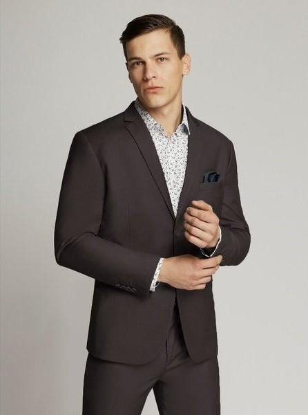 Chocolate Bentley Mens Suit Jacket