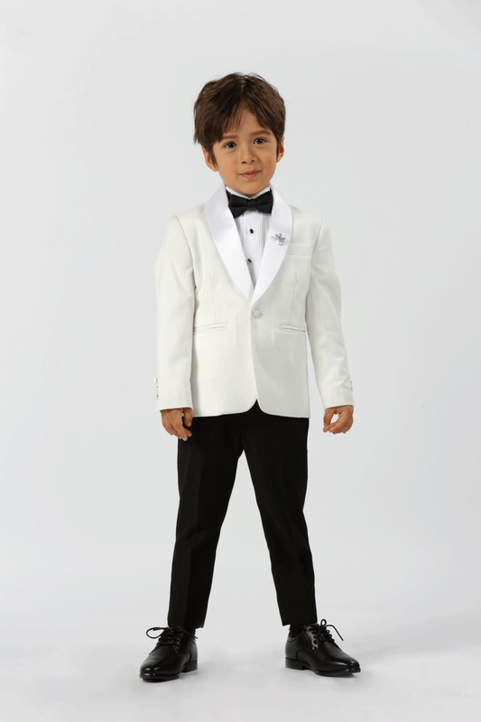 Ivory Anders Boys Suit Jacket