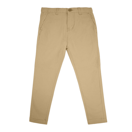 Beige Colby Boys Chino